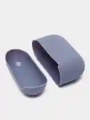 Синий меланж силиконовый чехол DD для наушников Apple Airpods Pro 1/2