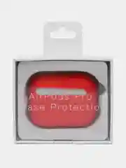 Красный силиконовый чехол DD для наушников Apple Airpods Pro 1/2
