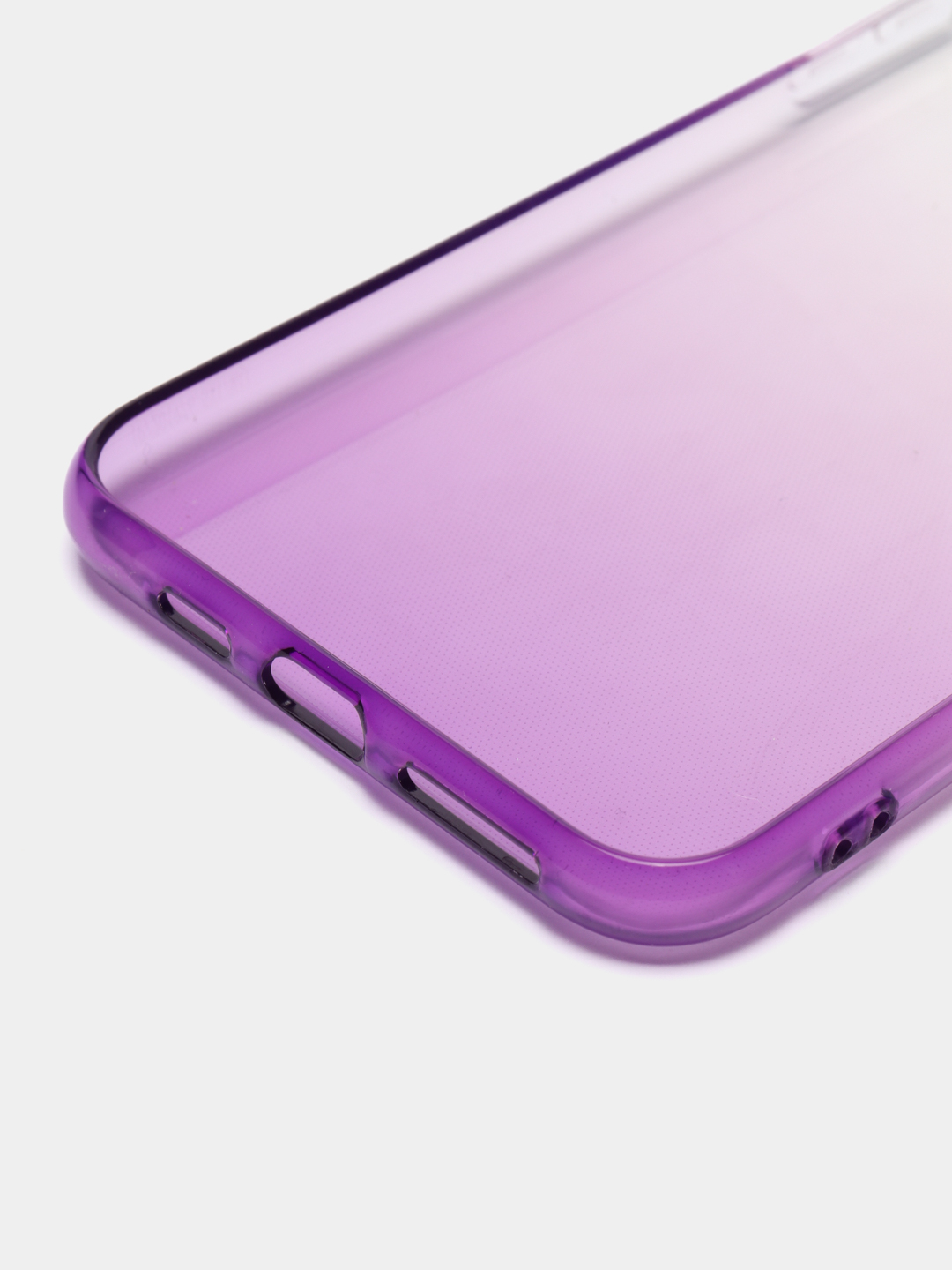 Чехол силиконовый для iPhone 11 Pro Max, прозрачный, градиент фиолетовый,  LuxCase купить по цене 300 ₽ в интернет-магазине Магнит Маркет