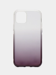 Чехол силиконовый для iPhone 11 Pro, накладка, бампер, градиент черный, Hardiz