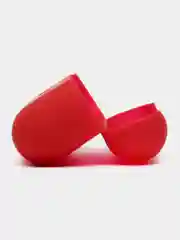 Багровый силиконовый чехол DD для наушников Apple Airpods Pro 1/2