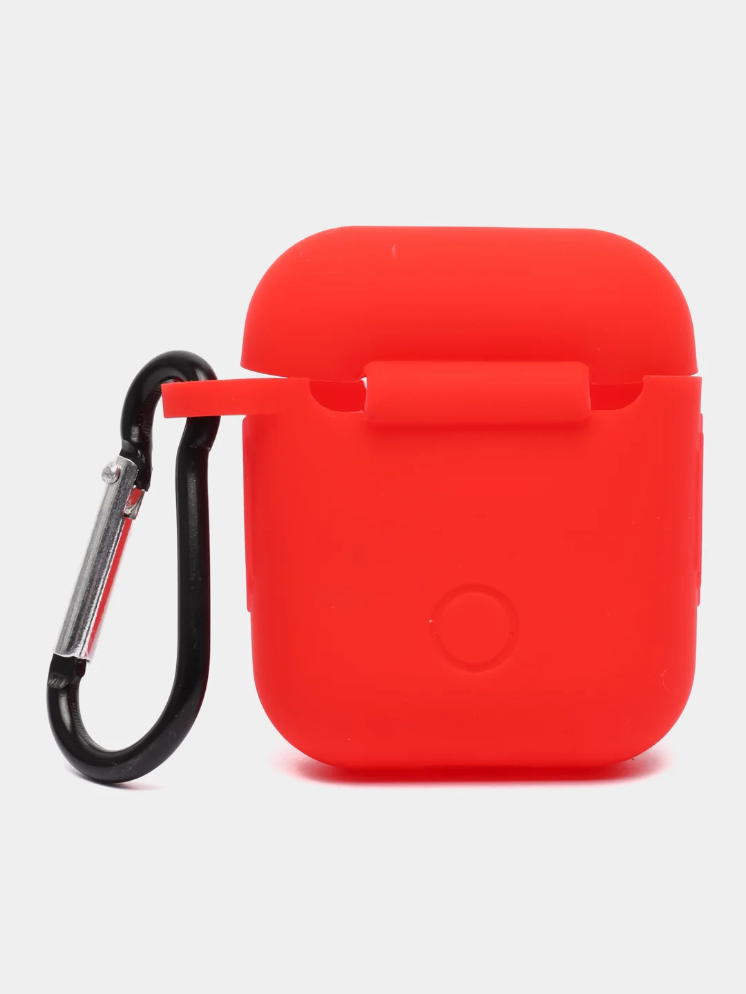 Красный силиконовый чехол AA для наушников Apple Airpods 1/2