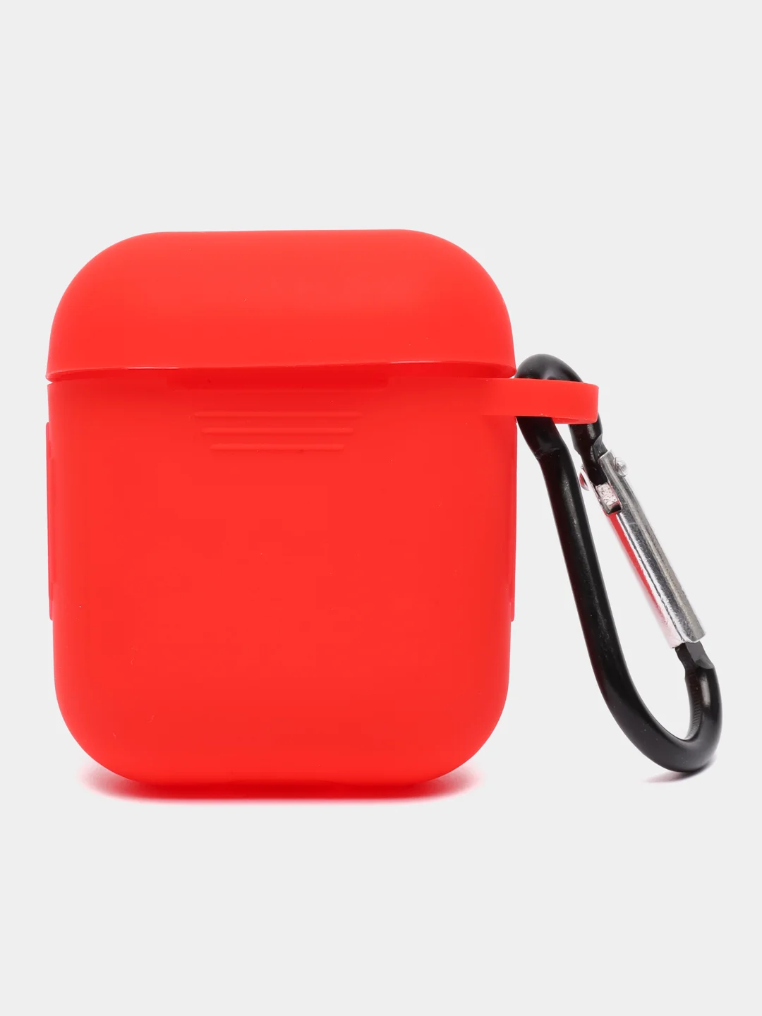 Красный силиконовый чехол AA для наушников Apple Airpods 1/2
