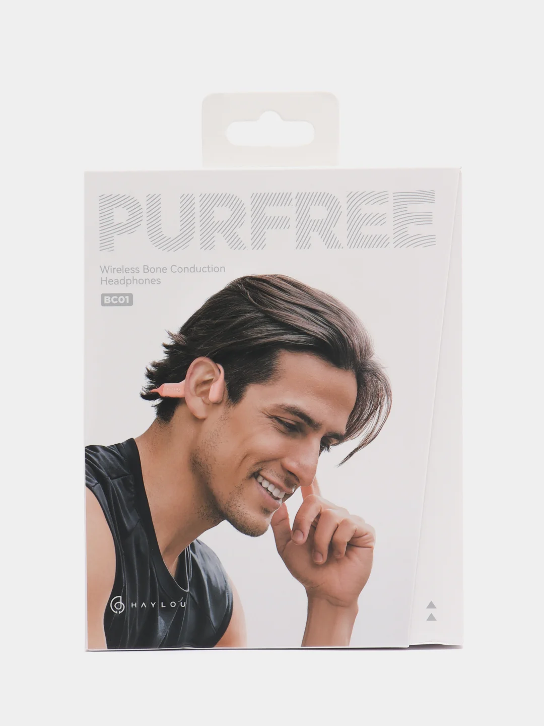 Розовый bluetooth-гарнитура Xiaomi Haylou PurFree BC01