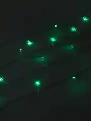 Зеленый светодиодная новогодняя гирлянда нить, 10м 100 LED лампочек и 8 режимов