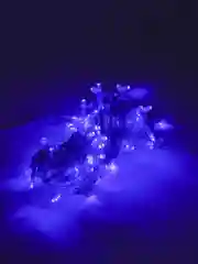 Синий светодиодная новогодняя гирлянда нить, 10м 100 LED лампочек и 8 режимов