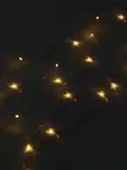 Светло-жёлтый светодиодная новогодняя гирлянда нить, 10м 100 LED лампочек и 8 режимов