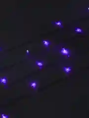 Фиолетовый светодиодная новогодняя гирлянда нить, 10м 100 LED лампочек и 8 режимов