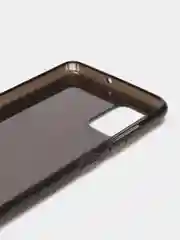 Прозрачный чехол силиконовый для Samsung Galaxy A51 накладка, плотный бампер затемненный Araree