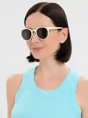 Бежевый солнцезащитные очки