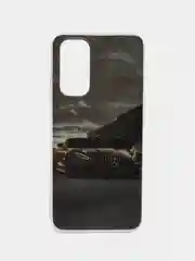 Светло-коричневый чехол Xiaomi Redmi Note 11 4G, Note 11S, Сяоми Редми Нот 11 4G, 11С силиконовый с рисунком