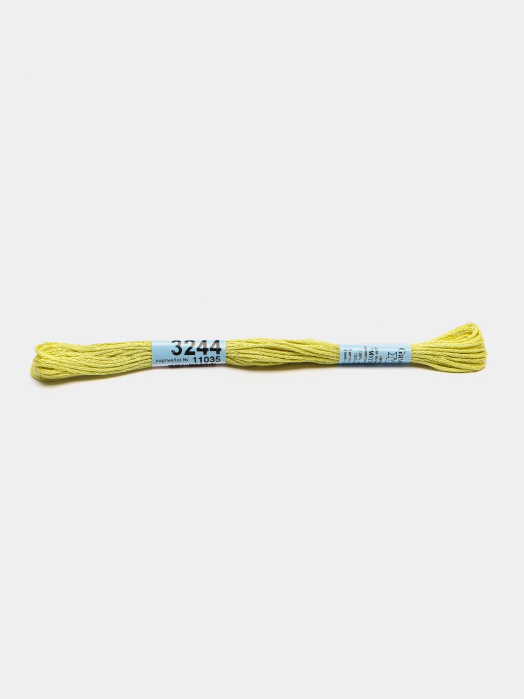 Бронзовый нитки для вышивания мулине Gamma, 100% хлопок, номера цветов 3200-3299