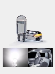 Светодиодные габаритные LED лампочки лампы / огни / габаритки T10/W5W, белый цвет