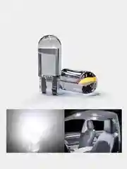Светодиодные габаритные LED лампочки лампы / огни / габаритки T10/W5W, белый цвет