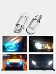 Белый светодиодные габаритные LED лампочки лампы / огни / габаритки T10/W5W, белый цвет
