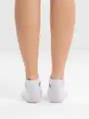 Белый женские носки, с радугой