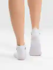 Белый женские носки, с радугой