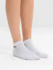 Белый женские носки, с радугой