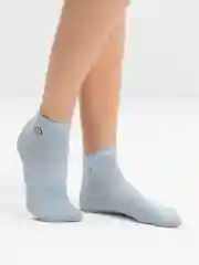 Бирюзовый женские носки, с радугой