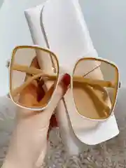 Очки солнцезащитные, женские, квадратные