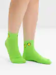 Носки женские короткие с оригинальным принтом