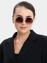 Золотой солнцезащитные очки унисекс