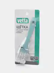 Белый щетка для чистки посуды и решеток барбекю 17,5x3,5 см
