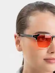 Красный солнцезащитные очки, унисекс