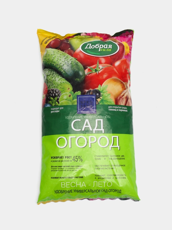 Удобрение обогащенное САД-ОГОРОД, 0,9 кг, Добрая сила