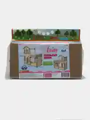 Кукольный домик "Лайт". Для кукол до 15 сантиметров, КубиГрад