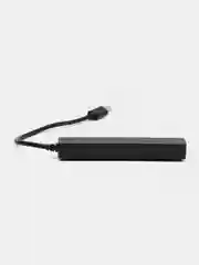 Черный разветвитель универсальный, USB-hub, 4 порта