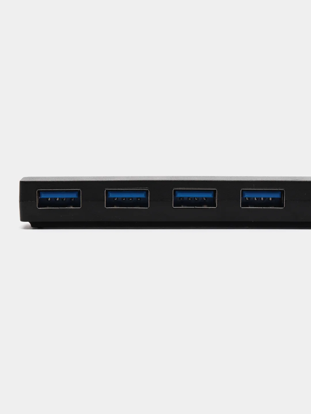 Черный разветвитель универсальный, USB-hub, 4 порта