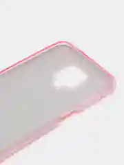 Розовый чехол SC097 Блестки для Xiaomi Redmi Note 9S