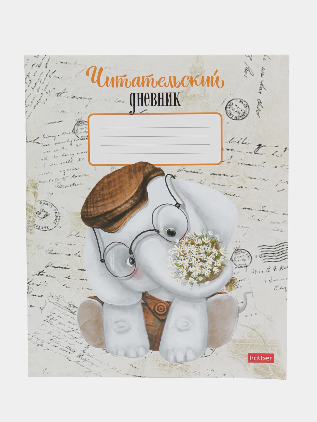 Серый читательский Дневник 24л А5