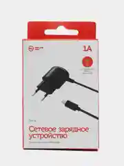 Зарядное устройство сетевое (220 В) Red Line Tcp-1a, кабель micro Usb 1 м, 453433