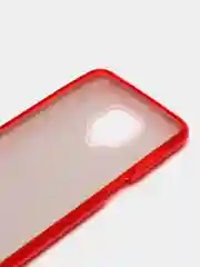 Красный чехол SC097 Блестки для Xiaomi Redmi Note 9S