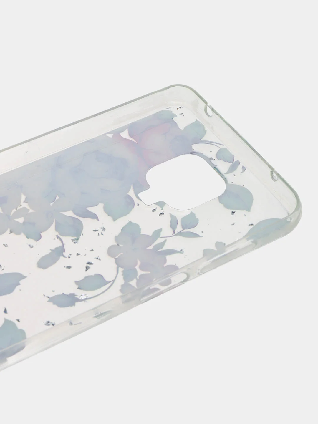 Синий чехол Summer Flowers для Xiaomi Redmi Note 9S