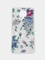 Синий чехол Summer Flowers для Xiaomi Redmi Note 9S