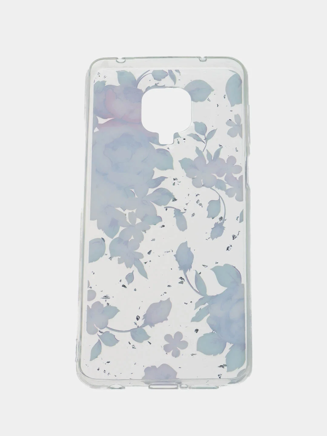 Синий чехол Summer Flowers для Xiaomi Redmi Note 9S