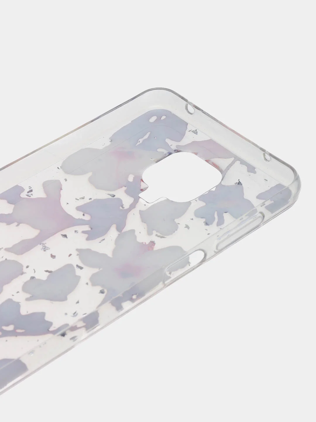 Фиолетовый чехол Summer Flowers для Xiaomi Redmi Note 9S
