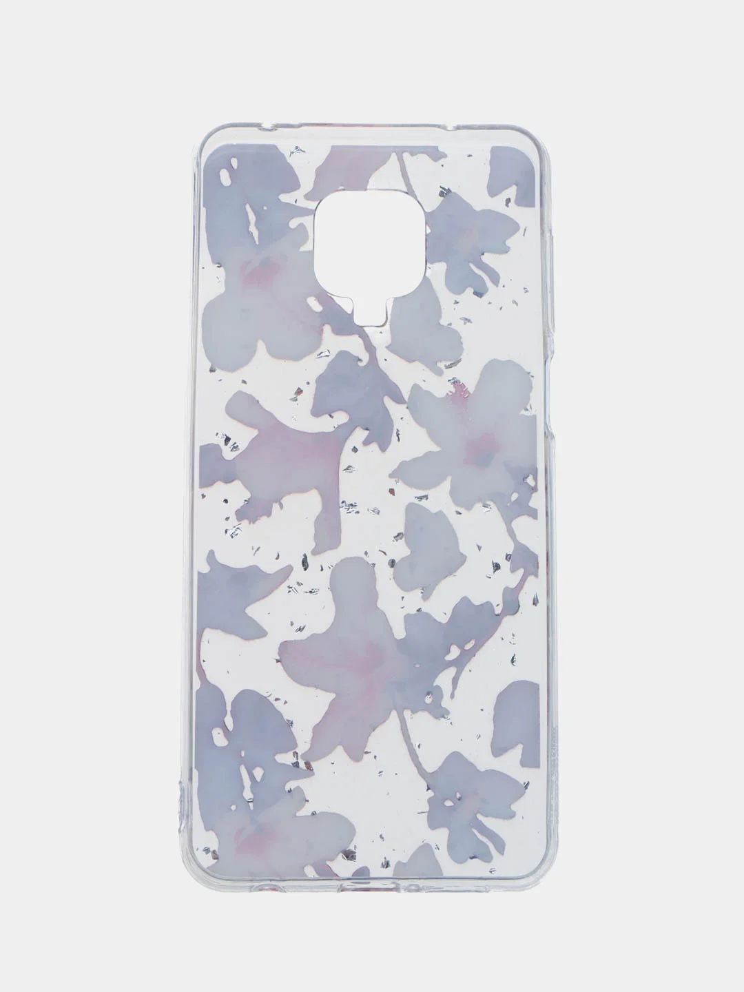 Фиолетовый чехол Summer Flowers для Xiaomi Redmi Note 9S
