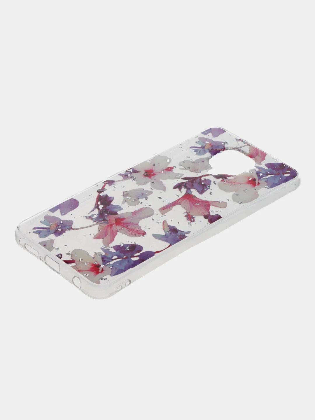 Фиолетовый чехол Summer Flowers для Xiaomi Redmi Note 9S