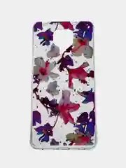 Фиолетовый чехол Summer Flowers для Xiaomi Redmi Note 9S