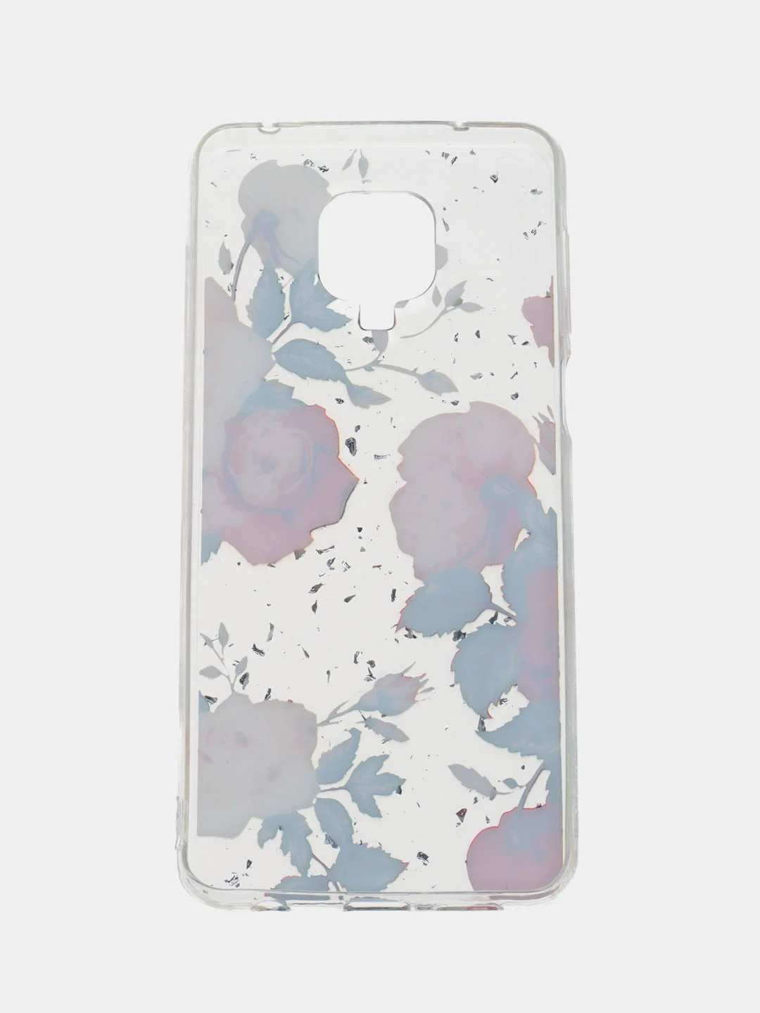 Красный чехол Summer Flowers для Xiaomi Redmi Note 9S