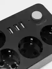Сетевой фильтр и USB разъёмами с быстрой зарядкой