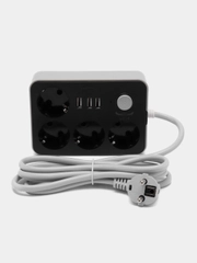 Сетевой фильтр и USB разъёмами с быстрой зарядкой