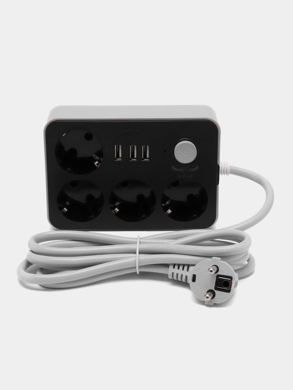 Сетевой фильтр и USB разъёмами с быстрой зарядкой