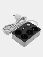 Сетевой фильтр и USB разъёмами с быстрой зарядкой
