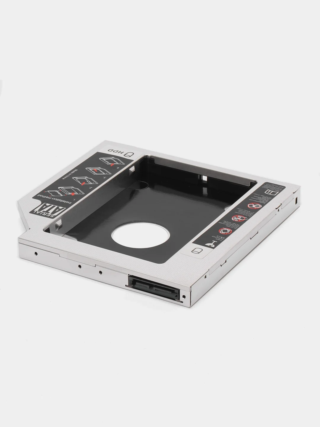 Переходник Optibay Caddy вместо дисковода 9,5 мм и 12,7 мм для SSD