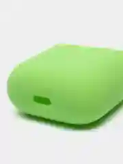 Лайм силиконовый чехол AA для наушников Apple Airpods 1/2